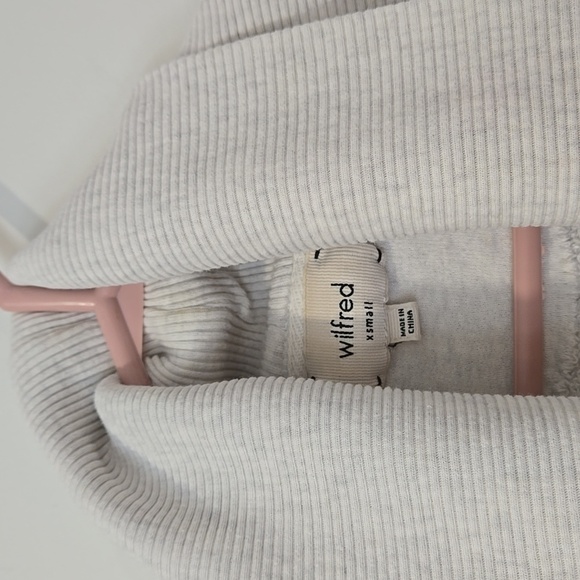 Wilfred Casual Gray/Cream Diderot Sweater/Cardigan - Picture 3 of 10